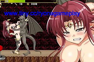 Cute elf girl hentai having sex with monsters men in Elven poniard experimental gameplay hentai ryona