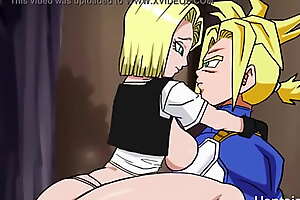 Missing link Ball Parody Hentai Android 18 Creampied By Trunks Curvaceous Hentai