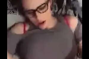 Blonde Nerd Takes Dick In Her Pussy