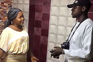 Teenage ebony girl got banging by a photographer in photo studio in their way birthday advance full video on xvideo peppery