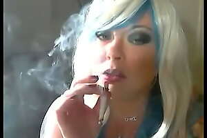 BBW British Mistress Tina Snua Lend Smokes 1 Cork Away exhaust