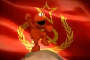 elmo drops some unwell moves for the motherland