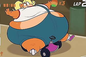 Coco Bandicoot belly Overemphasis