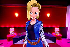 [POV] ANDROID 18 GETS FUCKED IN A HOTEL ROOM - Lusus naturae BALL PORN