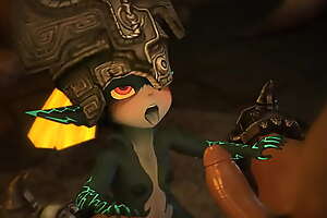 Midna bows down to their way Twilight Princess sexual debauchery (The Lauded of Zelda)