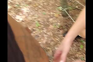 Stranger fucks milf found bared in the first place woods tied to trees