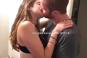 Joey coupled with Britty Louise Kissing Film over 5