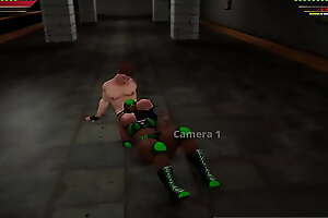 Jerle VS LuchaBelle (Naked Fighter 3D)