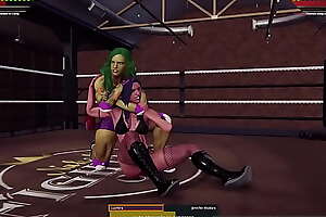Lucifera VS Jennifer Walters (Naked Fighter 3D)