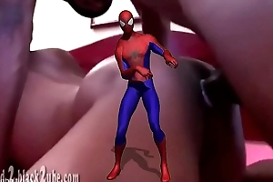 Spiderman goes absurd heavens blithe niggas