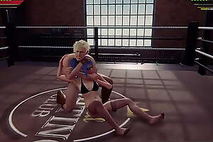Johnny Walker Black VS Ann (Naked Fighter 3D)