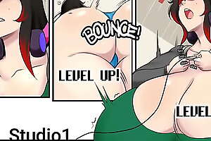 Level Grinding - Giantess Growth Expansion Hentai Comic
