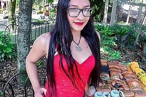 CARNE DEL MERCADO - Juicy Colombian teen indulge there glasses gets banged