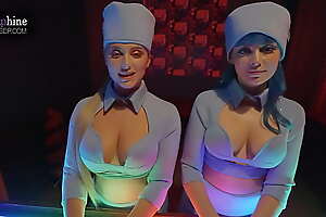 Delphine - Jewelz Blu And Kayley Gunner Will Fullfil Any Desire You Have In The Metaverse - LAA0076 - EP1