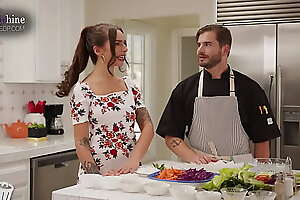 Delphine - April Olsen Leaves Enough Ass For All Of Her Cooks - LAA0072 - EP1