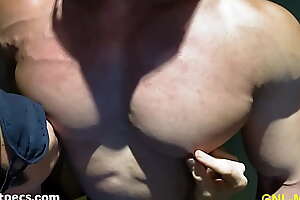 Pec and Nipple Play Adoration! They are the best pecs to suck on! ?