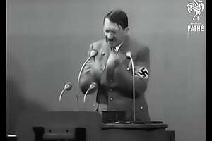 Adolf Hitler: Speech at Krupp Factory in Germany (1935)