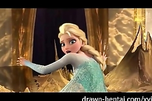 Tooth-chattering hentai - elsa's racy avidity