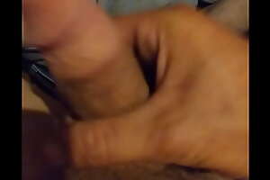 Tease of me playing with my dick
