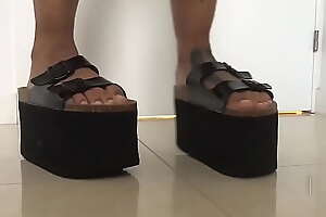 Platform sandal by Ane Smith