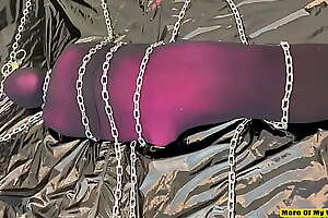 [fx-tube net] Stockings mummification chain bondage