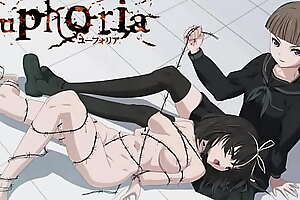 El juego misterioso sexual , hacen de todo para sobrevivir y escapar - Hentai Euphoria Cap. 1  Sub English