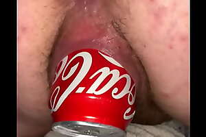 Big Pussy Birthing Coke Can