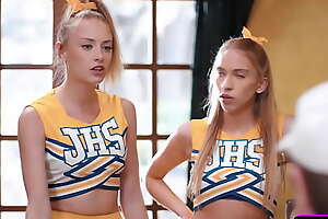 SexSinners.com - Cheerleaders rimmed and analed by coach