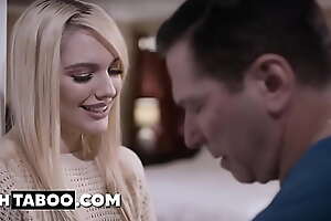 Cute Stepdaughter Begging Her Own Step Father to Pregnant Her, Kenna James
