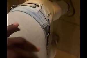 Teaser video of straight African teen from Kampala showing of his ass  and dick   in designer pants (part 2)