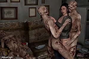 Helen park gangbang by zombies