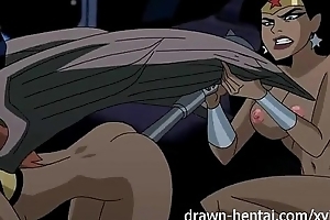 Straightforwardness confederation anime - 2 women be fitting of batman shlong
