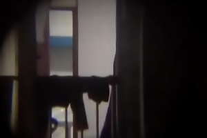 Downcast Pine BLACK HAIR GIRL CAUGHT IN WINDOW (VOYEUR) PT2