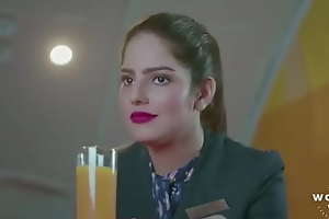 Gung-ho Indian Air hostess Hard Fucking with Bollywood Actress