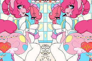 Dance Girl Pinkie Pie and Rainbow Dash Censore