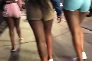 Thick thots walking downtown Detroit