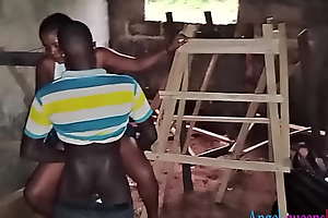 Lima the city boy comes back to the village banging all the girls in his new uncompleted building raw sex