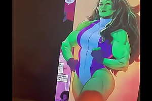 She-Hulk Cum Tribute