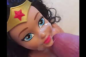 Wonder Unshaded Takes a Facial Barbie Non-specific Fetish Cum DC Domineer Cad Girl