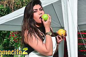 CARNE DEL MERCADO - Carmen Lara - Latina Teen Ballpark Drilled Wits Pedro