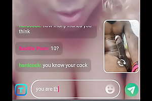 Black latitudinarian from video chat app says my dick is 10 inches...