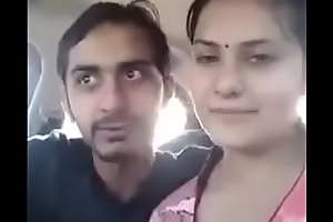 Desi Lovers banged in car and fucked hardly in B & B scope