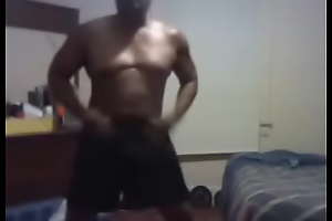 Black man stripping rosiness all off!