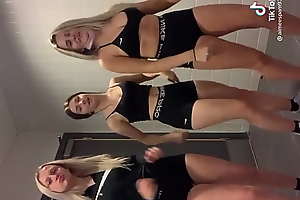3 dispirited bitches dancing vertical membrane