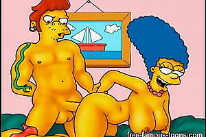Marge Simpson cheating mom