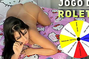 wheel of sex germ off game, sexy big butt latina nearby autocratic  yoga close-fisted pants, twerking, blowjob plus teasing you, similarly to the sexiest teasing queen, you will love it!!!!