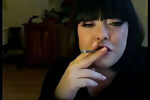 Goth Battle-axe Smokes 2 More Cigarettes