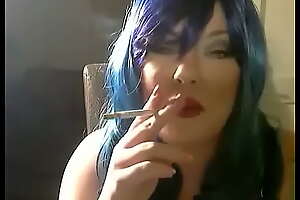 BBW Mistress Tina Snua Smokes 2 120 Cigarettes Tip With Tail