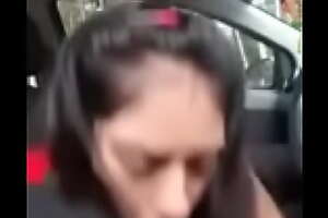 Desi Girl Shilpa Blows Her Stepbrother In The Auto