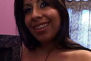Chubby indian cutie is prosecution her first writing facial almost bf coupled with a foreigner